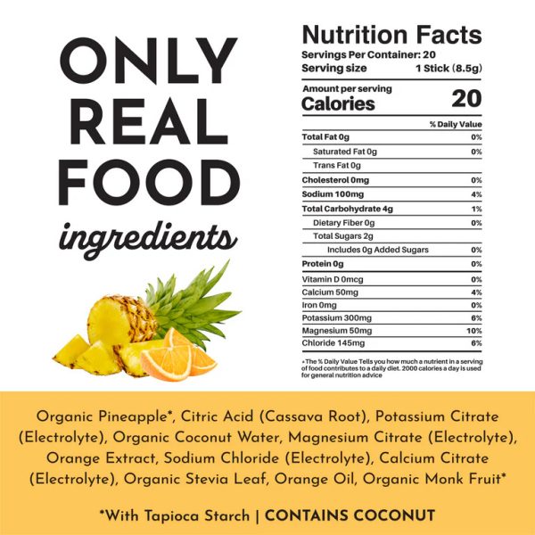 Just Ingredients Electrolyte Packets